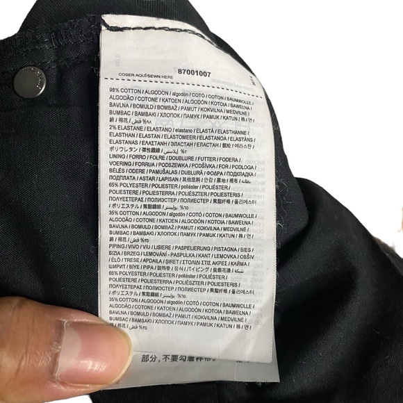 Mango Denim Isa Women's Black Skinny Fit Jeans - Picture 6 of 9